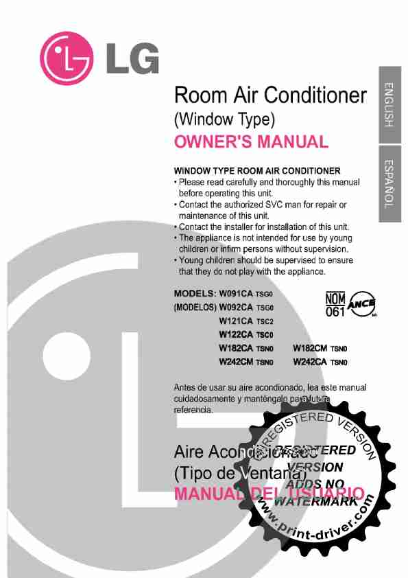 LG Electronics Air Conditioner W182CM TSNO-page_pdf